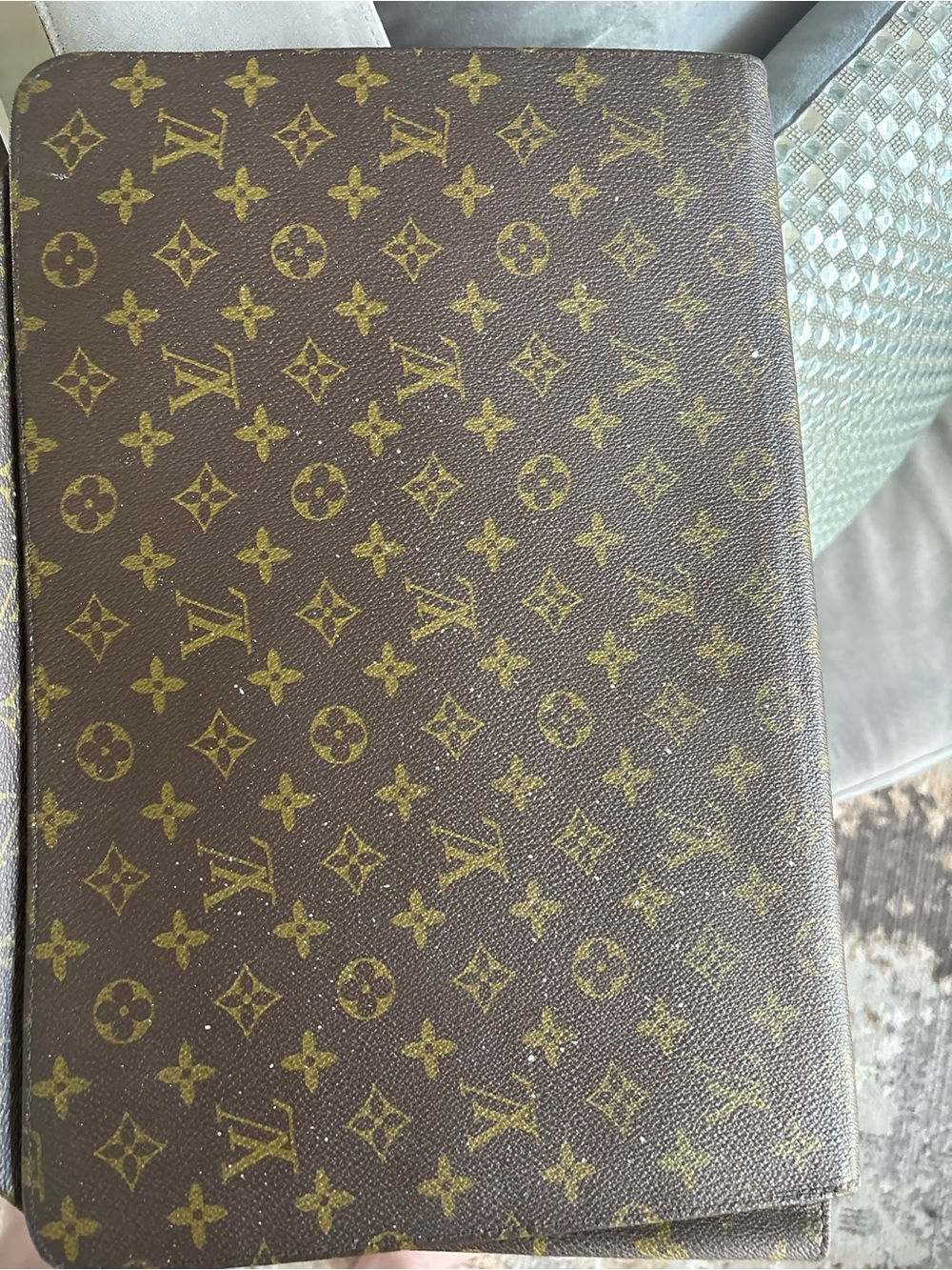 Louis Vuitton Brown Monogram Canvas Messenger Pouch with Tan Trim - Picture 5 of 9